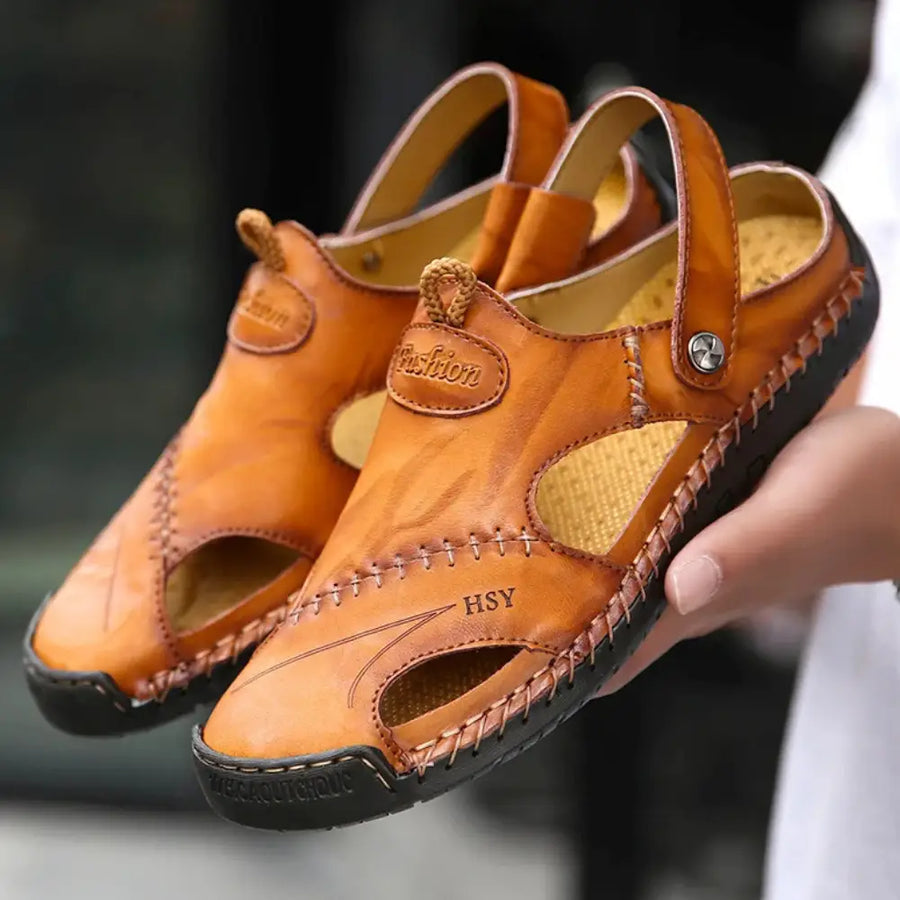 קלאוד קומפורט לייטסטפס - סנדלי עור אורטופדים עם תמיכה מוגברת לשימוש