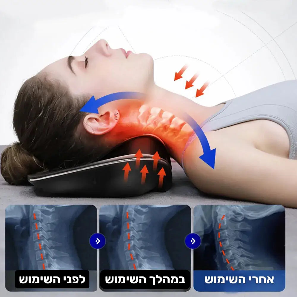 קלאוד קומפורט נק איז פרו - פתרון מתקדם להקלה על כאבי צוואר וגב