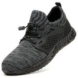 קלאוד קומפורט סייפטי גארד - נעלי בטיחות אורטופדיות המשלבות נוחות ובטיחות - אפור / 36