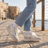 סניקרס בלט עם תחרה והגבהה - קלאוד קומפורט וינה