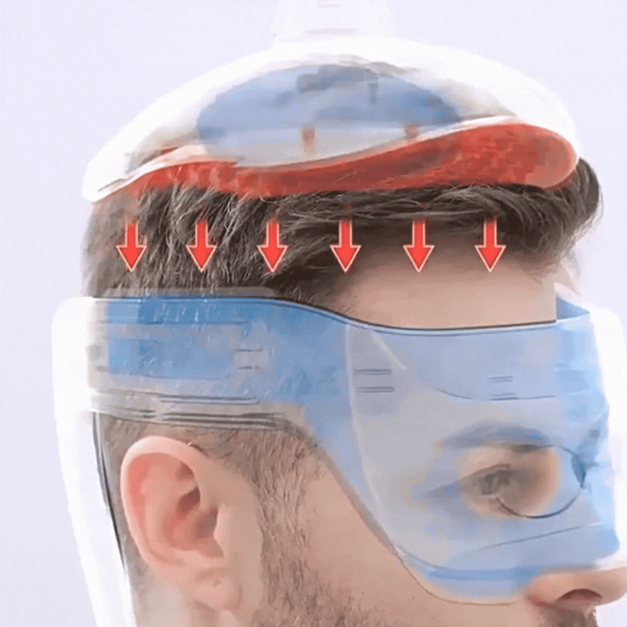 קלאוד קומפורט הרמוני הד - מעסה ראש מתקדם להפגת מתח ותחושת רוגע עמוקה