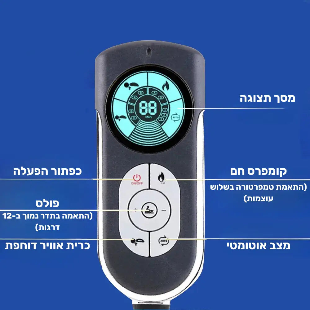 קלאוד קומפורט נק איז פרו - פתרון מתקדם להקלה על כאבי צוואר וגב