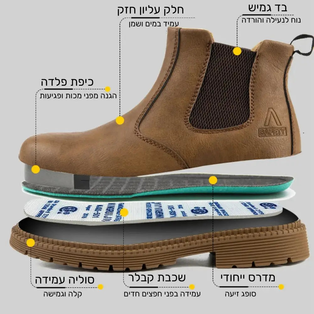 קלאוד קומפורט טיטניום שילד - מגפי עבודה בטיחותיים