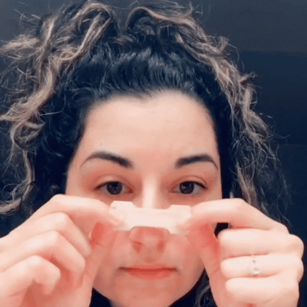 קלאוד קומפורט בריז פלוס - רצועות אף שקופות לעידוד נשימה מהאף והגברת זרימת האוויר