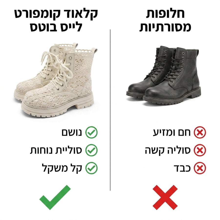 קלאוד קומפורט לייס בוטס