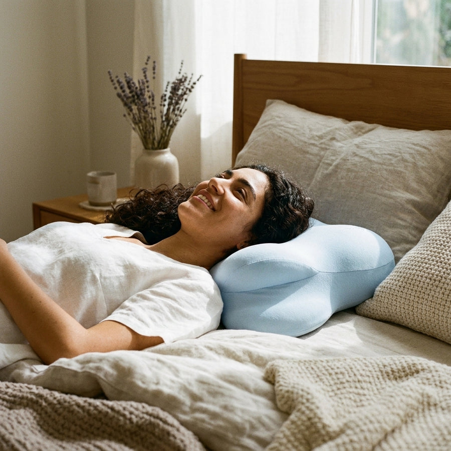 קלאוד קומפורט לבנדר דרים - כרית שינה ארגונומית בניחוח לבנדר