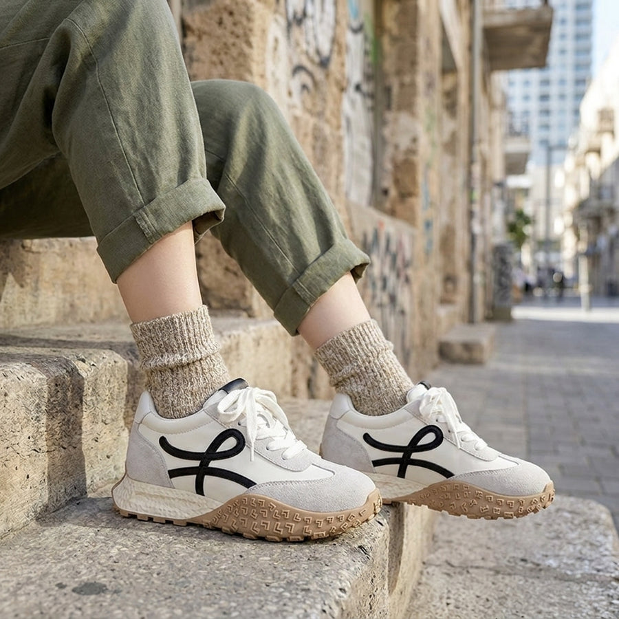 קלאוד קומפורט רטרו בוסט - סניקרס פלטפורמה מחממות לנשים