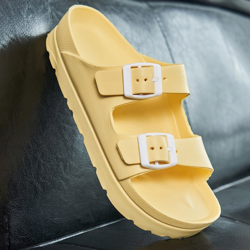 קלאוד קומפורט פלטפורם פיל - כפכפי פלטפורמה אורטופדיים - צהוב / 36